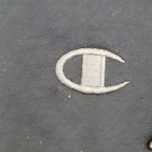 Champion Hoodie 2XL 28x28 Colorblock Two-Tone Baggy Boxy - Picture 12 of 13